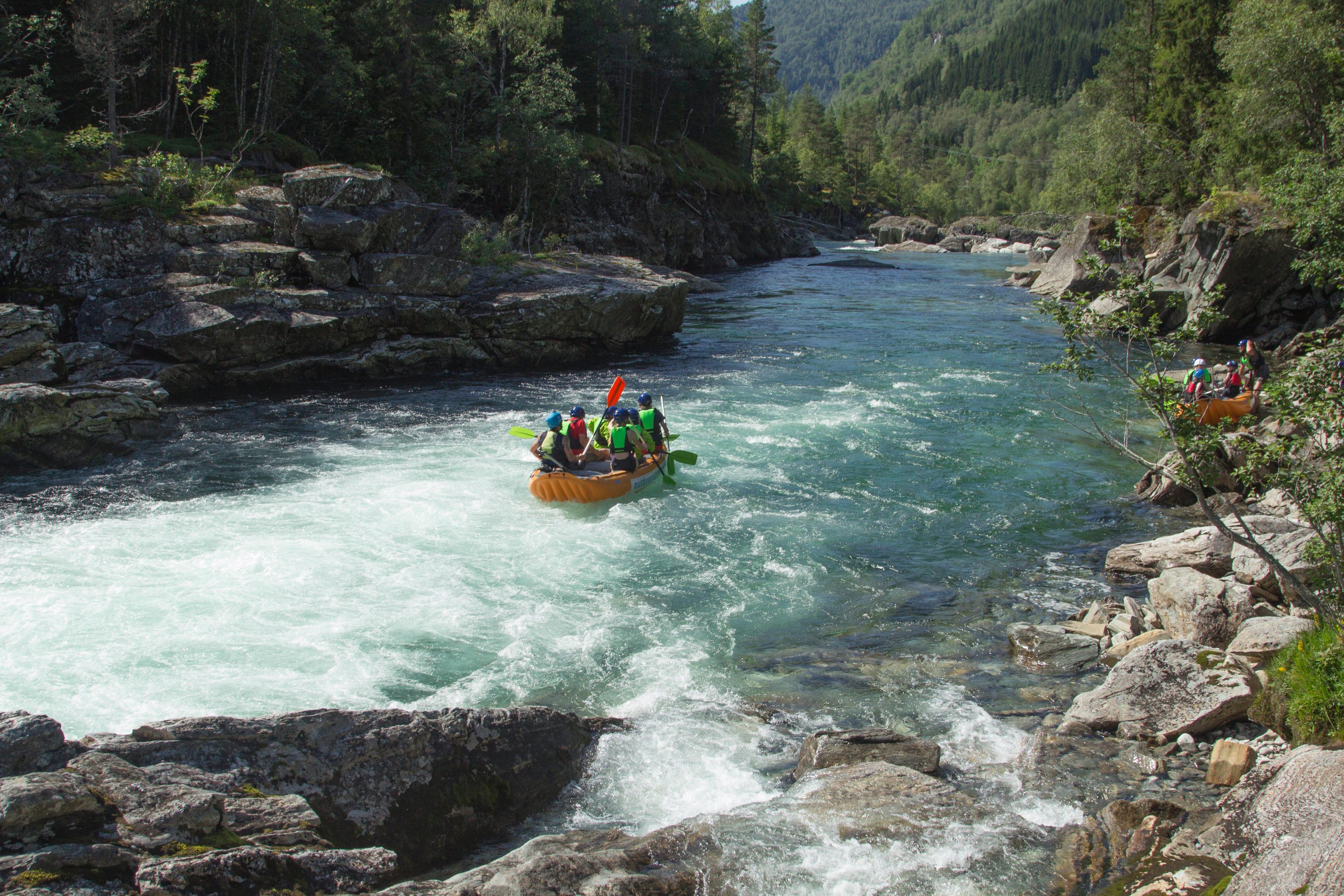 Whitewater Rafting - Raundalselva, grad 3, Outdoor Norway