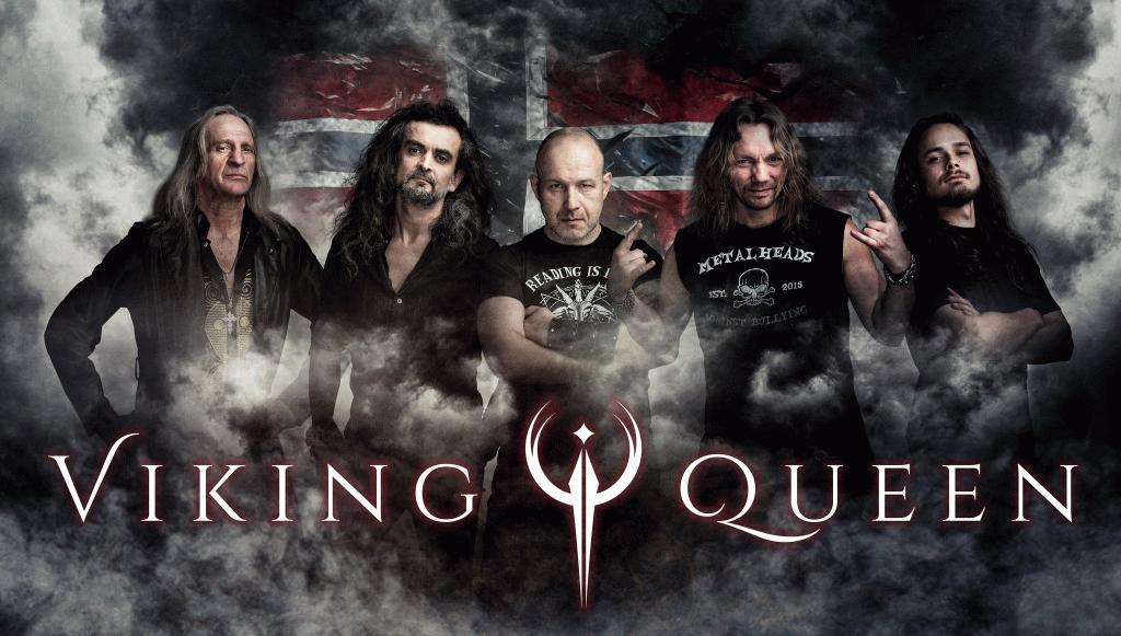 Heavy-Hard Rock band Viking Queen på en plakat