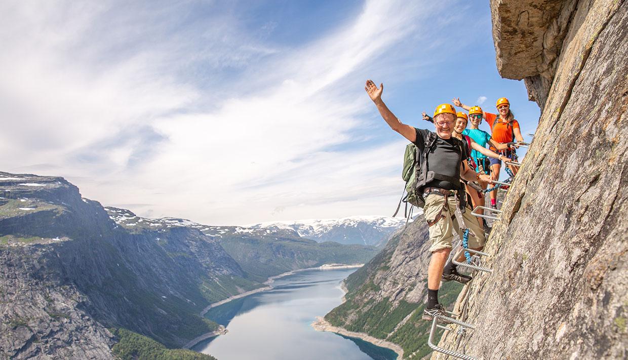 Trolltunga Via Ferrata