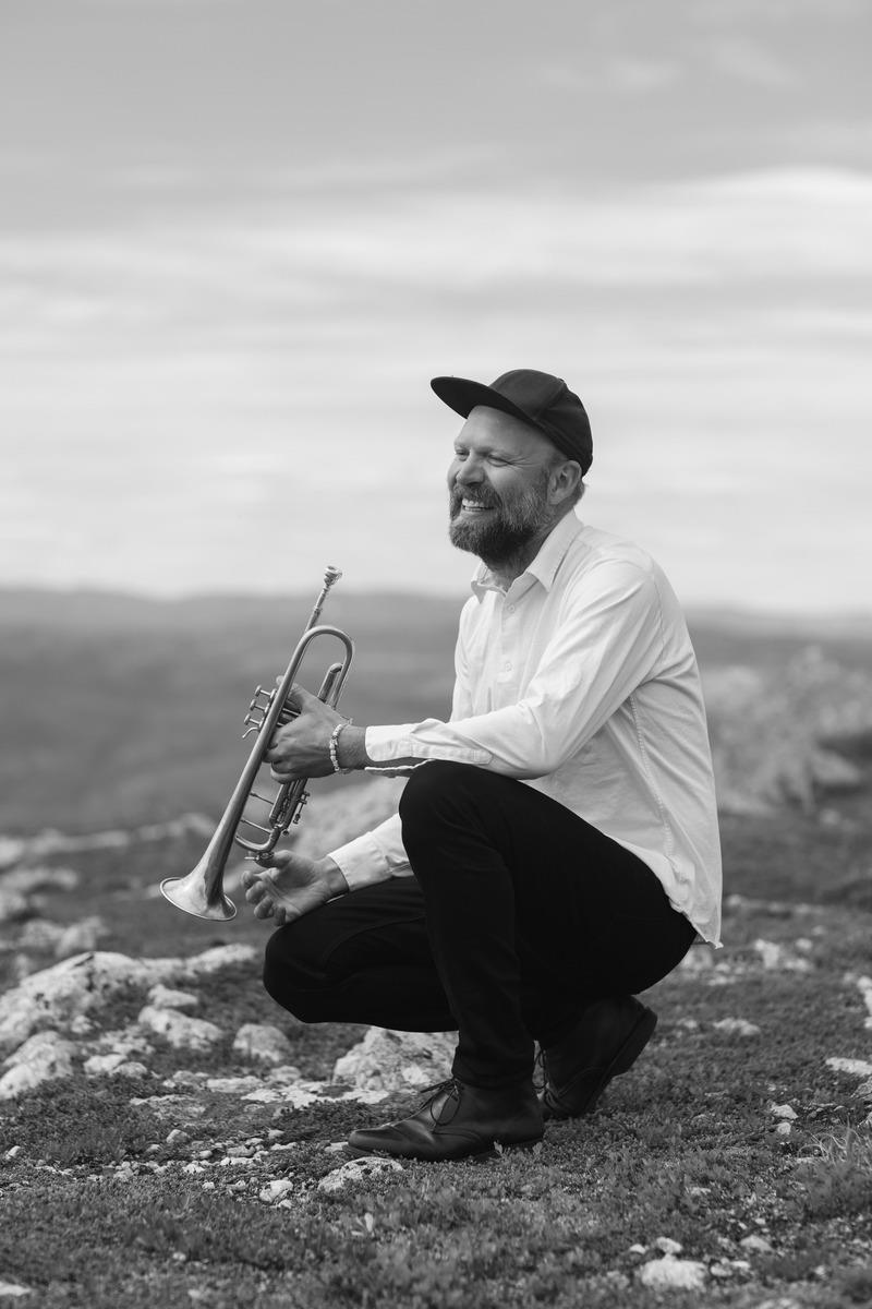 Mathias Eick med trumpet