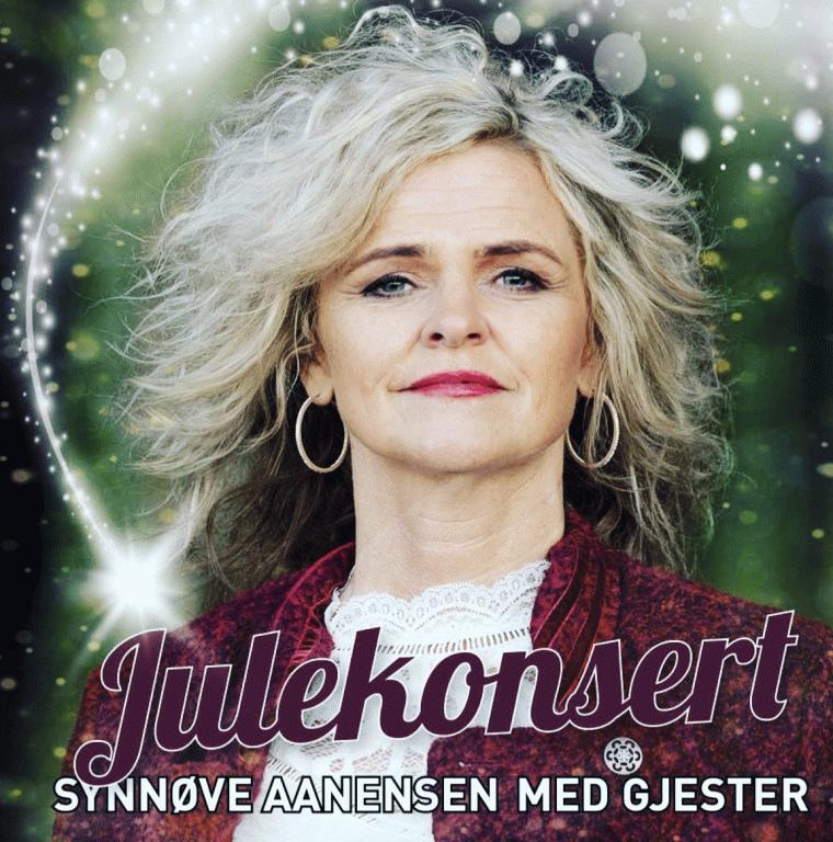 Poster til Julekonsert med Synnøve Aanensen