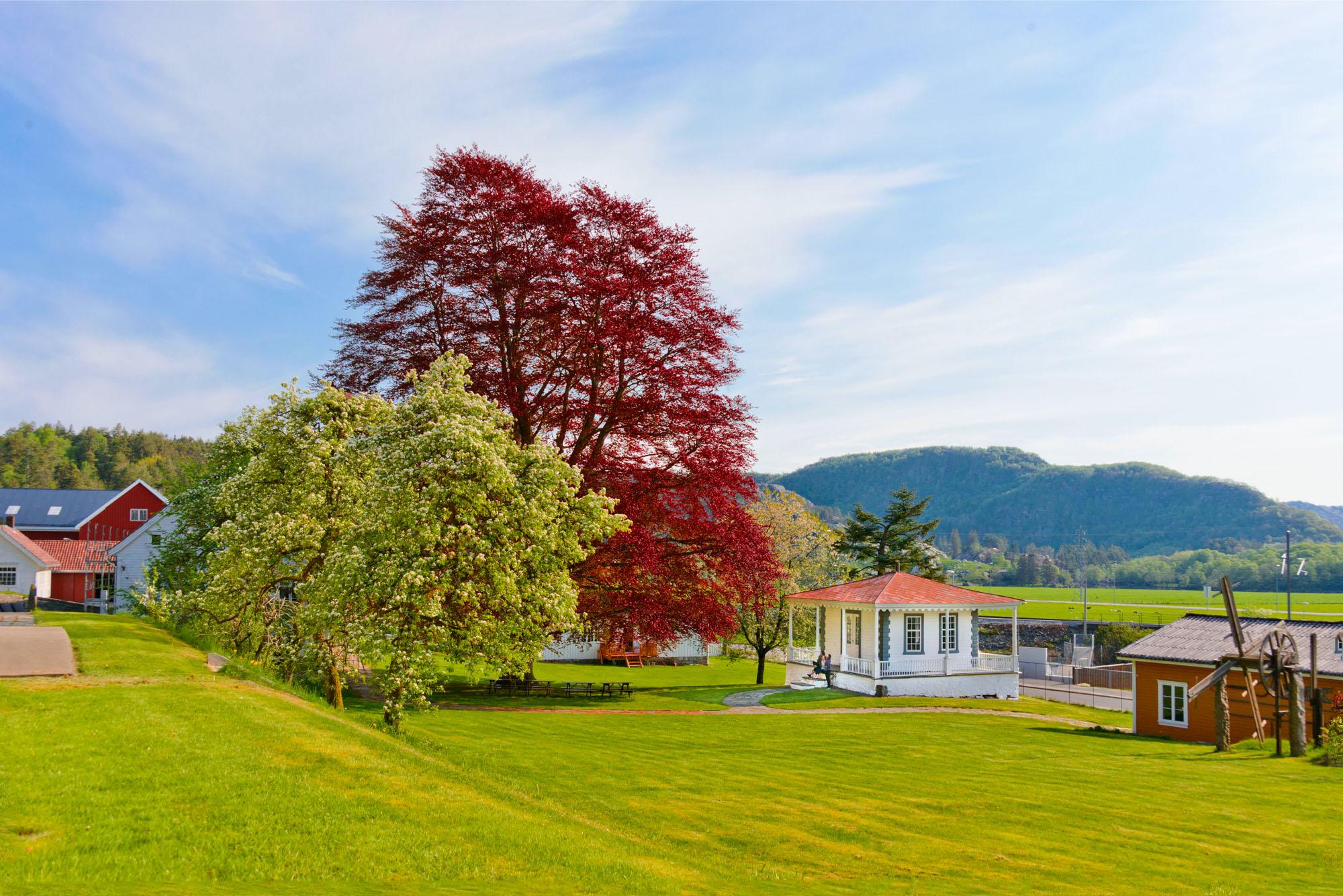 Museumsområdet på Slettebø