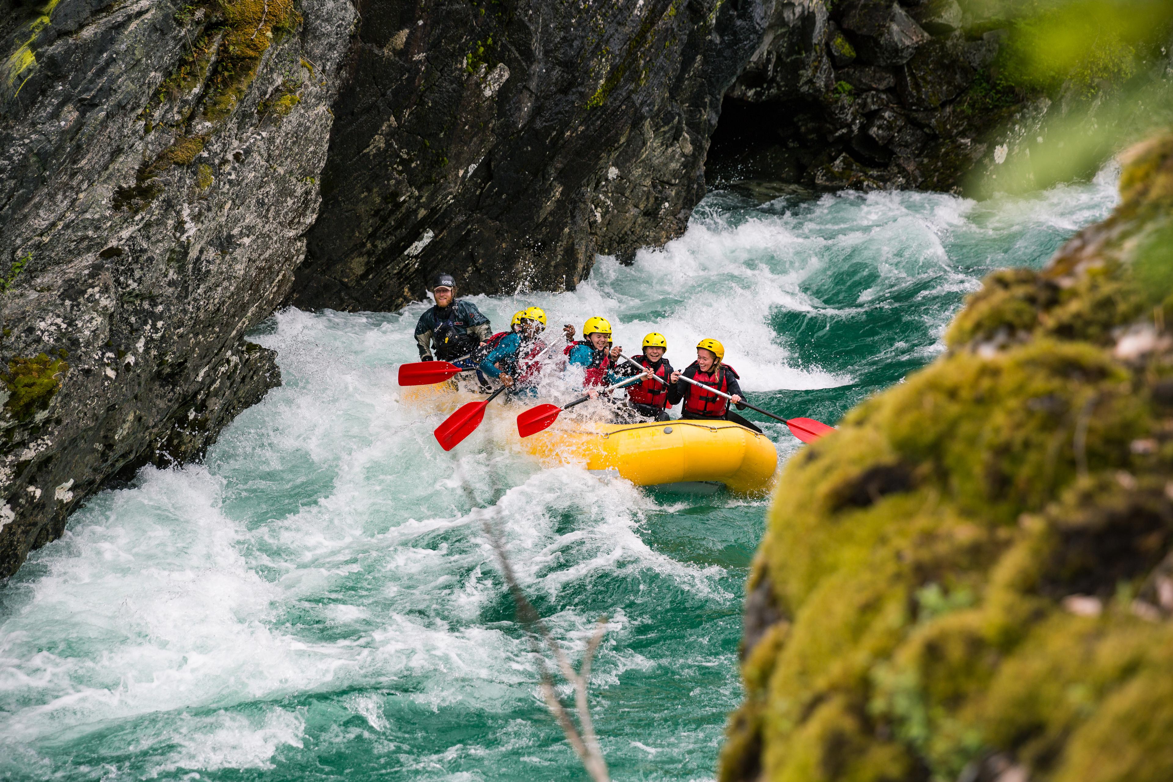 Rafting i Valldal