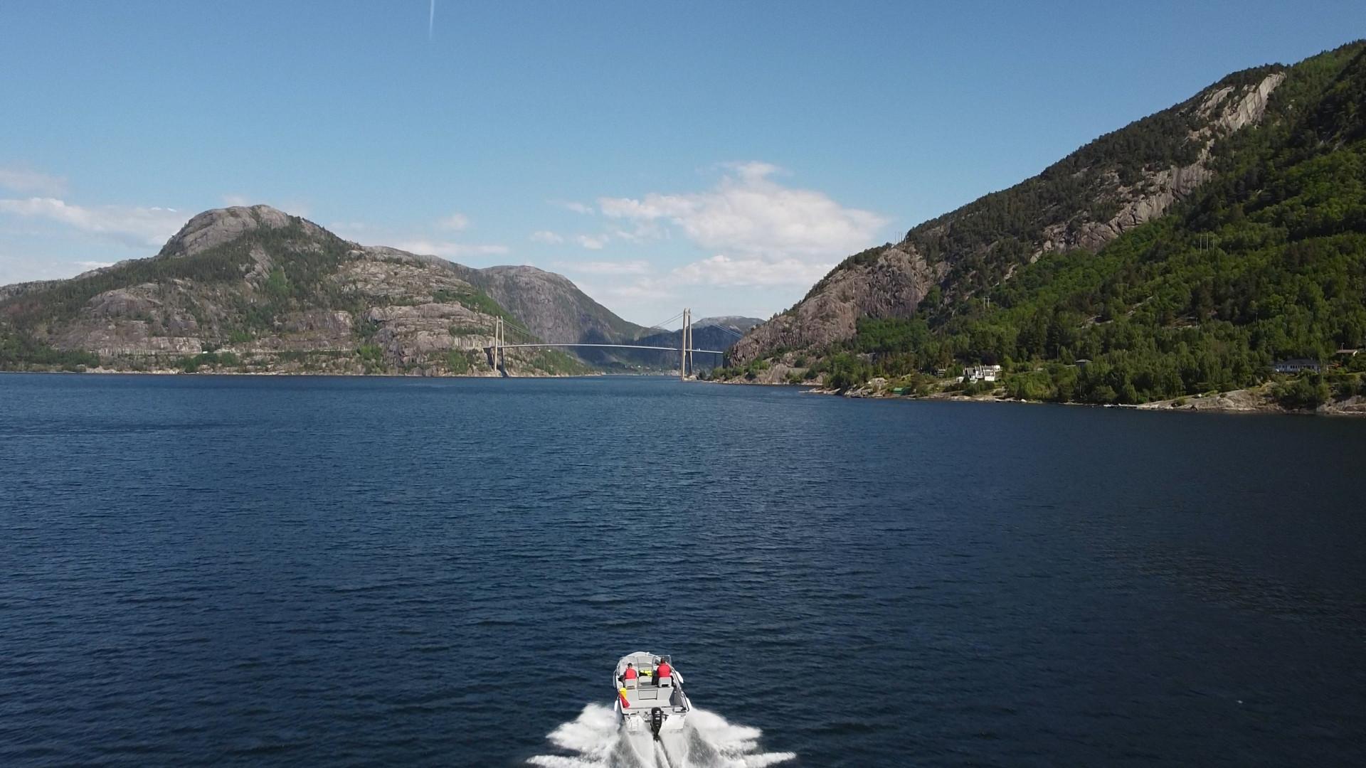 Båttur på Lysefjorden